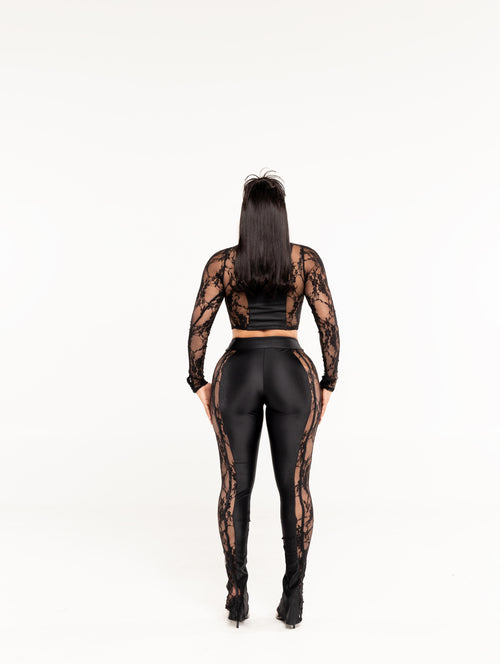 Love Me Lace Set Black